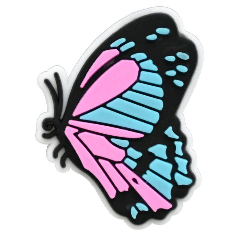 Butterfly Series Charms - For Crocs Shoes EVA Bogg Bag Accessories