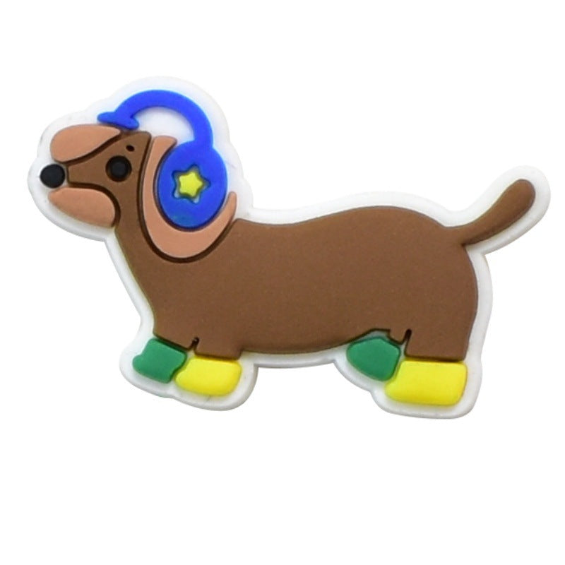 Puppy Series Charms - For Crocs Shoes EVA Bogg Bag Accessories