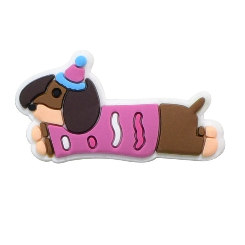 Puppy Series Charms - For Crocs Shoes EVA Bogg Bag Accessories