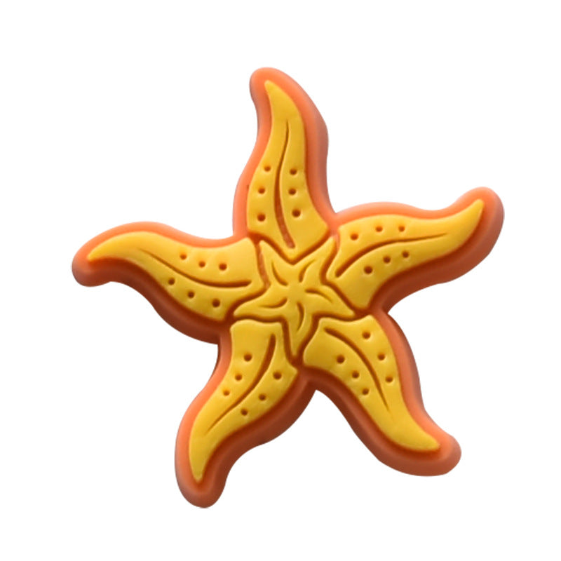 Beach Party Series Charms - For Crocs Shoes EVA Bogg Bag Accessories