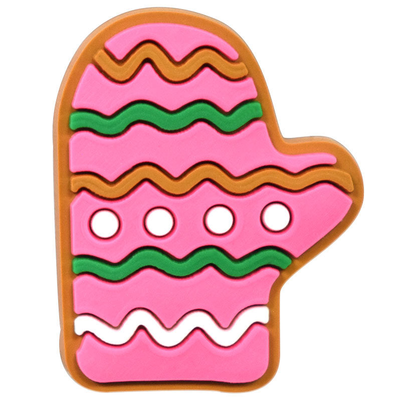 25PCS Winter Charms - For Crocs Shoes EVA Bogg Bag Accessories