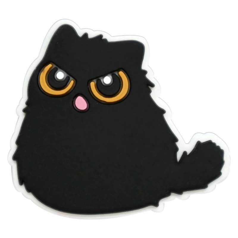 Black Cat Charms - For Crocs Shoes EVA Bogg Bag Accessories