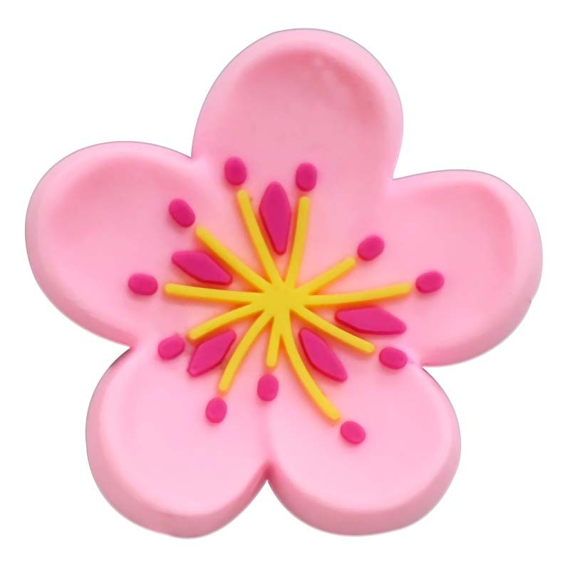 3D Flowers Series Charms - For Crocs Shoes EVA Bogg Bag Accessories