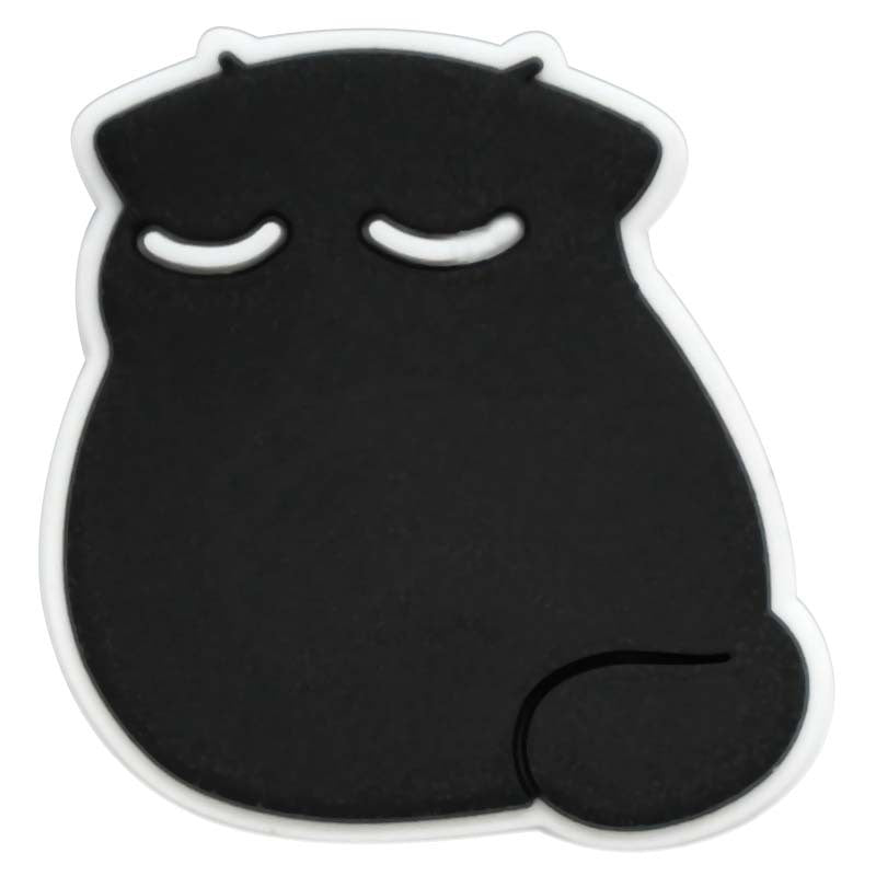Black Cat Charms - For Crocs Shoes EVA Bogg Bag Accessories