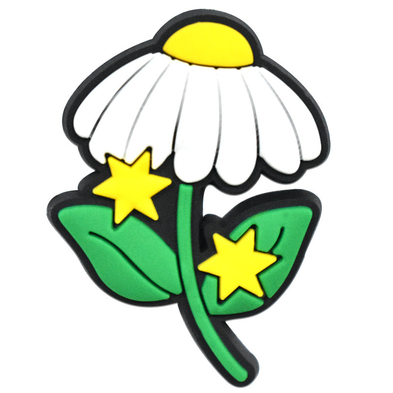 Summer Cartoon Series Charms - For Crocs Shoes EVA Bogg Bag Accessories