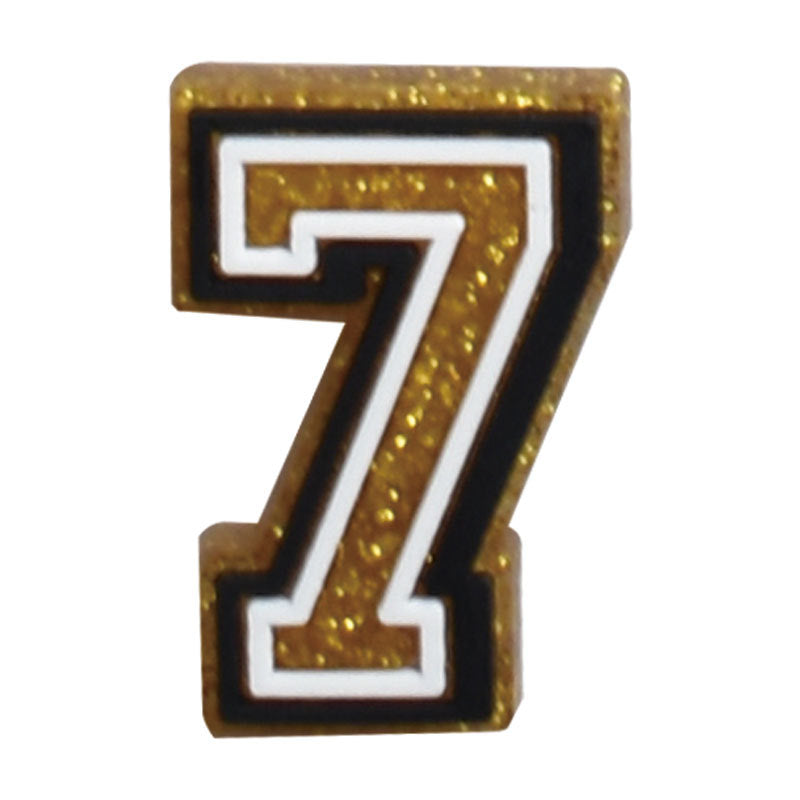 Gold 0-9 And 26pcs A-Z Letters Series Charms - For Crocs Shoes EVA Bogg Bag Accessories