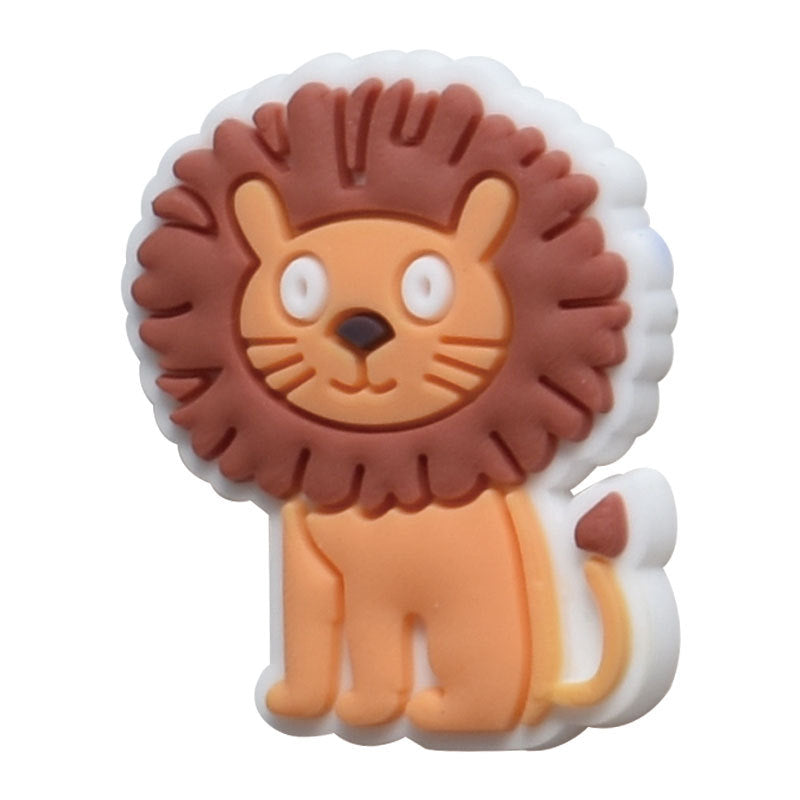 Jungle Animals Series Charms - For Crocs Shoes EVA Bogg Bag Accessories