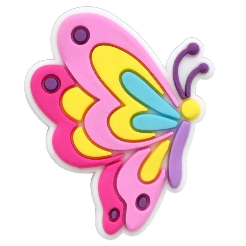Butterfly Series Charms - For Crocs Shoes EVA Bogg Bag Accessories