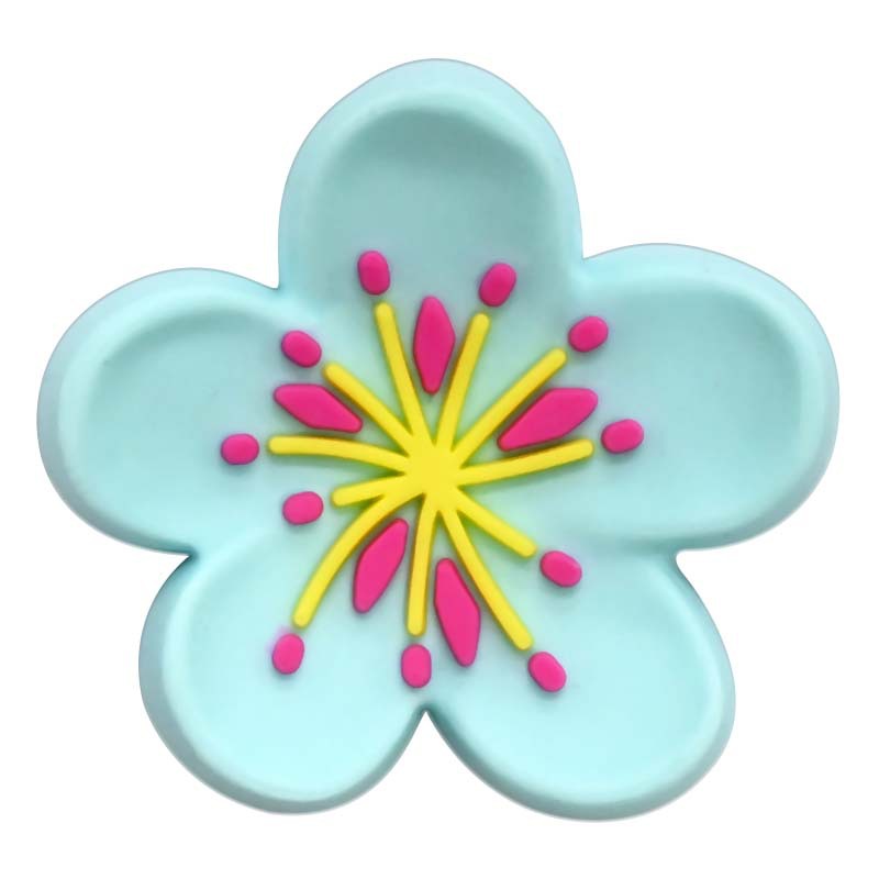 3D Flowers Series Charms - For Crocs Shoes EVA Bogg Bag Accessories