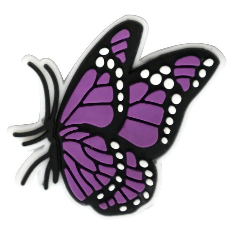 Butterfly Series Charms - For Crocs Shoes EVA Bogg Bag Accessories