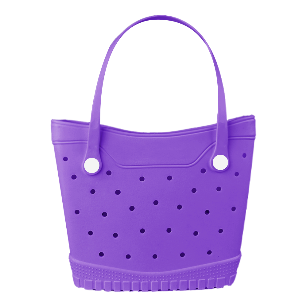 2025 New Fashion EVA Beach Bag Rubber Tote Bag For Boat Pool Camping Travel Camping Beach Sports Handbag