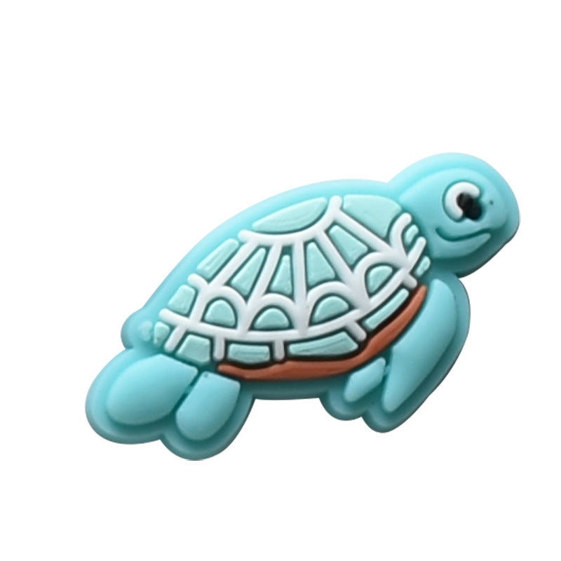 Beach Party Series Charms - For Crocs Shoes EVA Bogg Bag Accessories