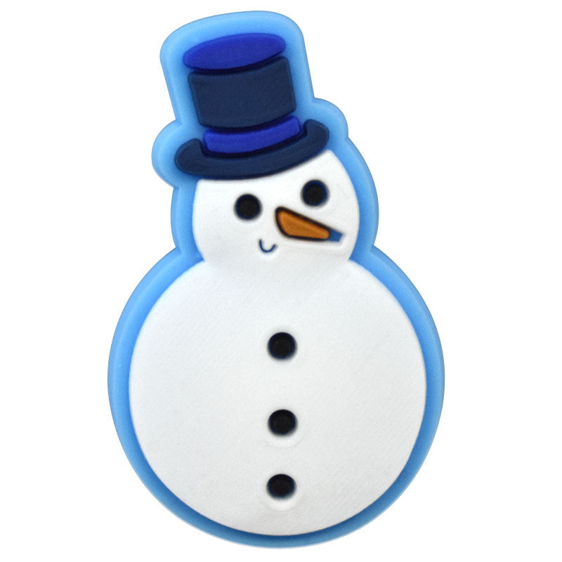 25PCS Winter Charms - For Crocs Shoes EVA Bogg Bag Accessories