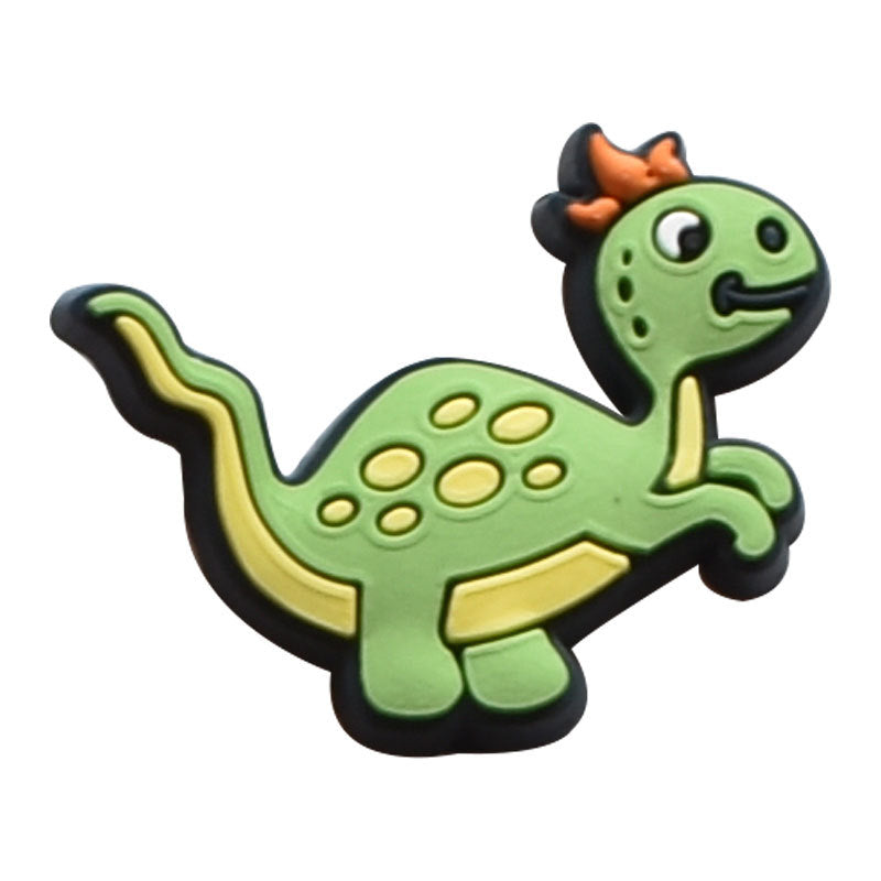 Cartoon Dinosaur Series Charms - For Crocs Shoes EVA Bogg Bag Accessories