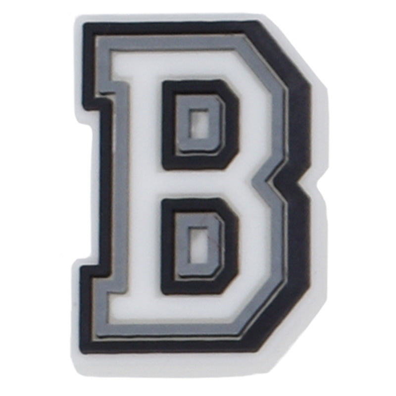 26pcs Black 0-9 A-Z Letters Series Charms - For Crocs Shoes EVA Bogg Bag Accessories