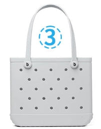 Vietnam Large Capacity EVA Tote Handbag Silicone Waterproof Beach Bag for Sports Gym Market Outdoor