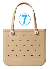 Vietnam Large Capacity EVA Tote Handbag Silicone Waterproof Beach Bag for Sports Gym Market Outdoor