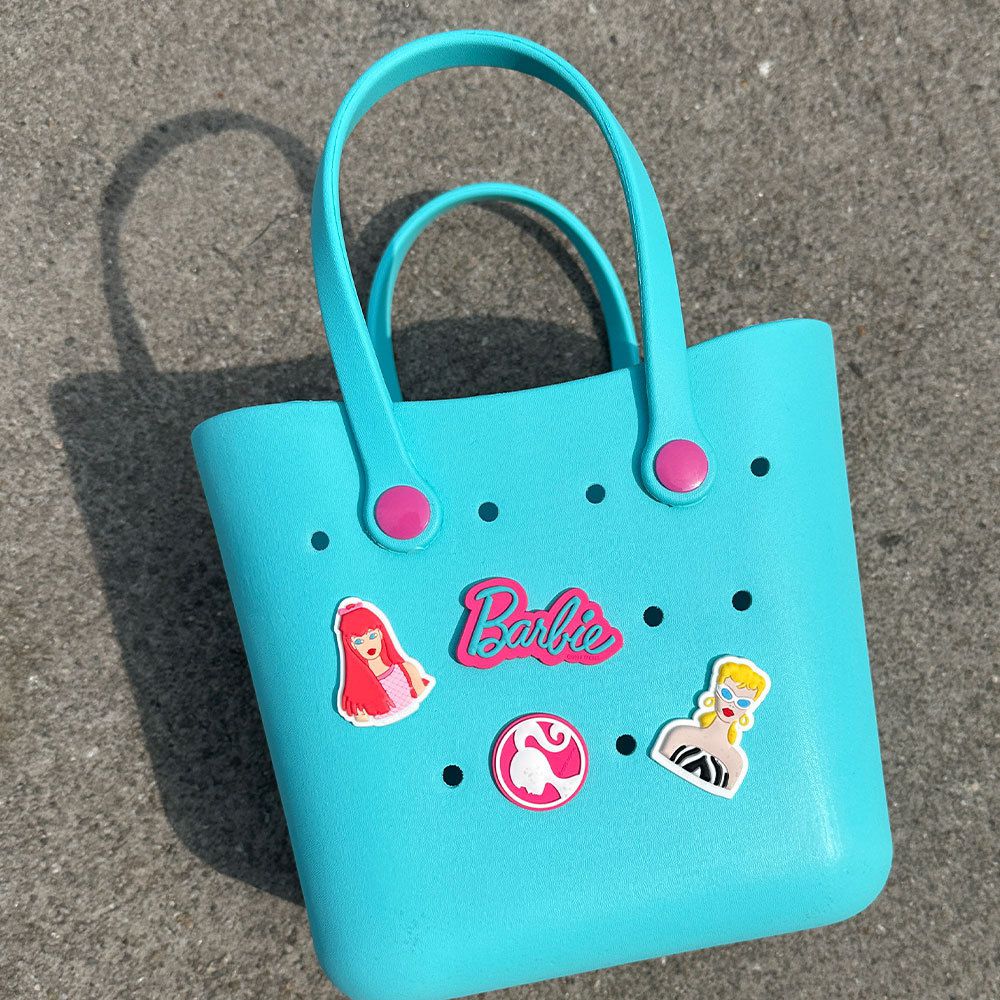 Summer EVA Beach Bag Rubber Waterproof Sandproof Open Tote Bag for Boat Pool Camping