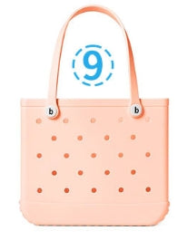 Vietnam Large Capacity EVA Tote Handbag Silicone Waterproof Beach Bag for Sports Gym Market Outdoor