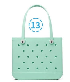 Vietnam Large Capacity EVA Tote Handbag Silicone Waterproof Beach Bag for Sports Gym Market Outdoor