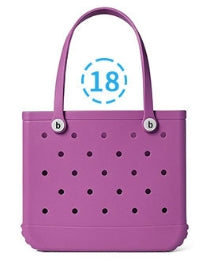 Vietnam Large Capacity EVA Tote Handbag Silicone Waterproof Beach Bag for Sports Gym Market Outdoor