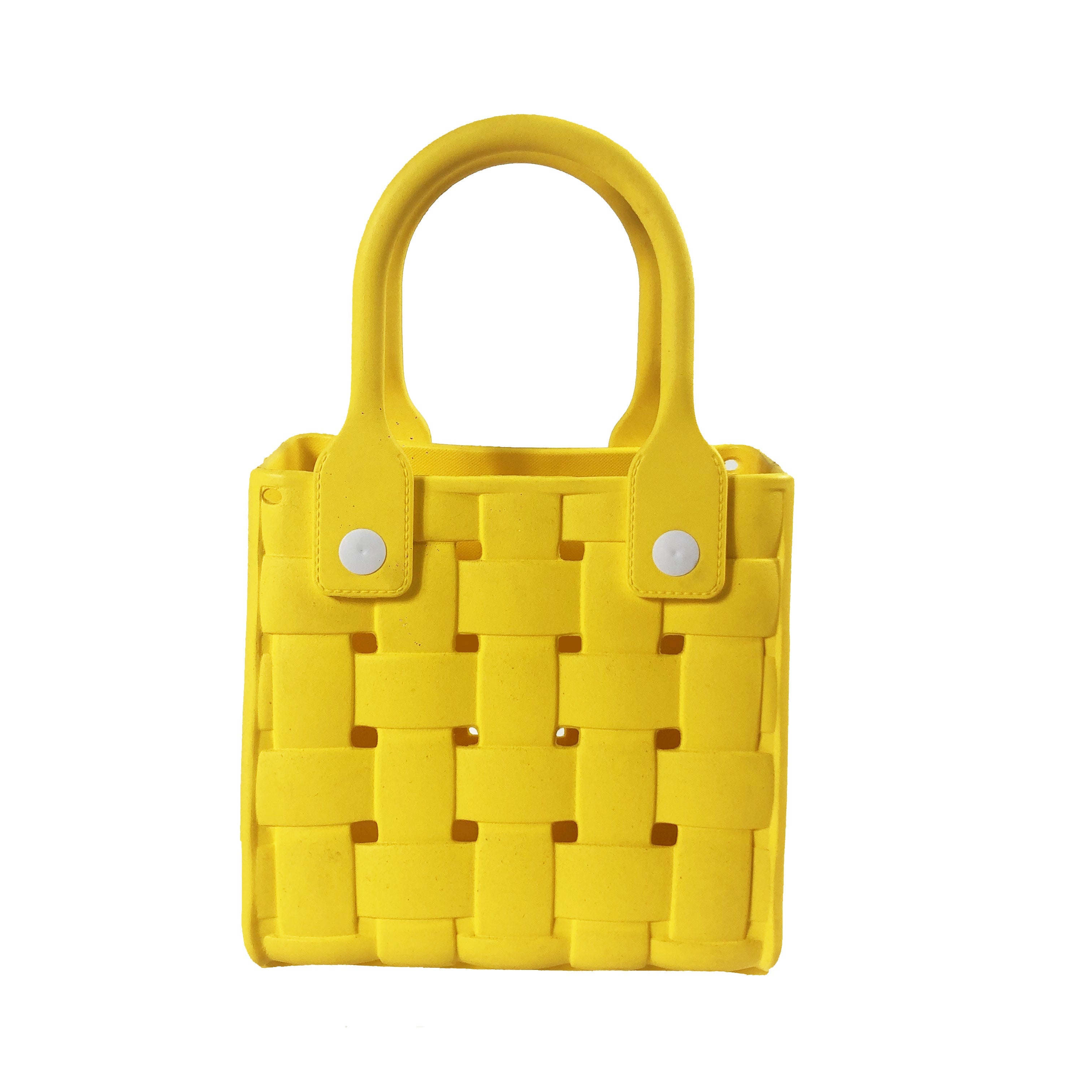 Vietnam Beach Hole Bag Top Handle Soft EVA Travel Bag Portable Modern Women Handbag