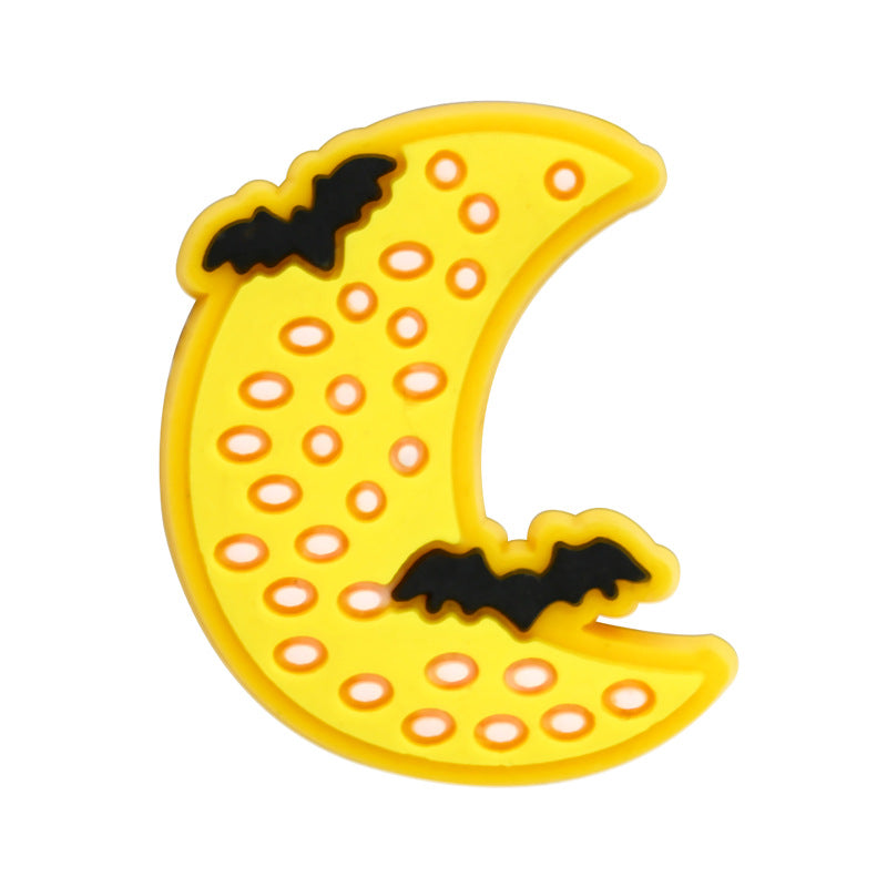 26pcs Letters Halloween Series Charms - For Crocs Shoes EVA Bogg Bag Accessories