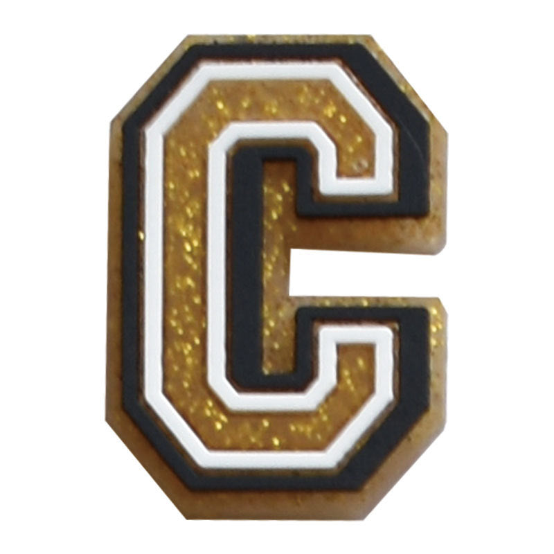 Gold 0-9 And 26pcs A-Z Letters Series Charms - For Crocs Shoes EVA Bogg Bag Accessories