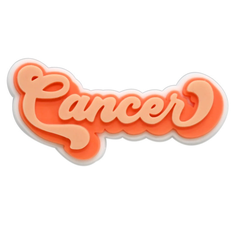 12pcs Constellation Series Charms - For Crocs Shoes EVA Bogg Bag Accessories