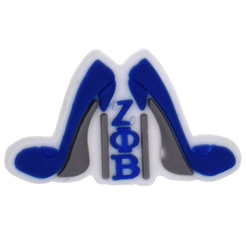 Red Society Series Charms - For Crocs Shoes EVA Bogg Bag Accessories