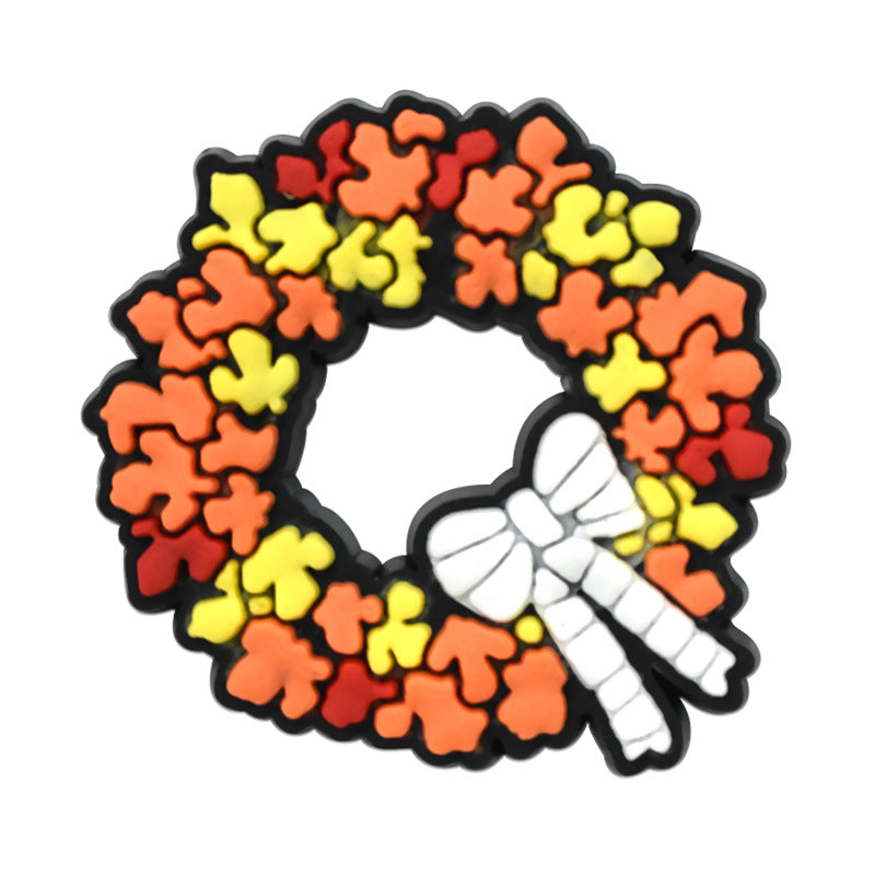 Thanksgiving Day 26pcs A-Z Letter Series Charms - For Crocs Shoes EVA Bogg Bag Accessories