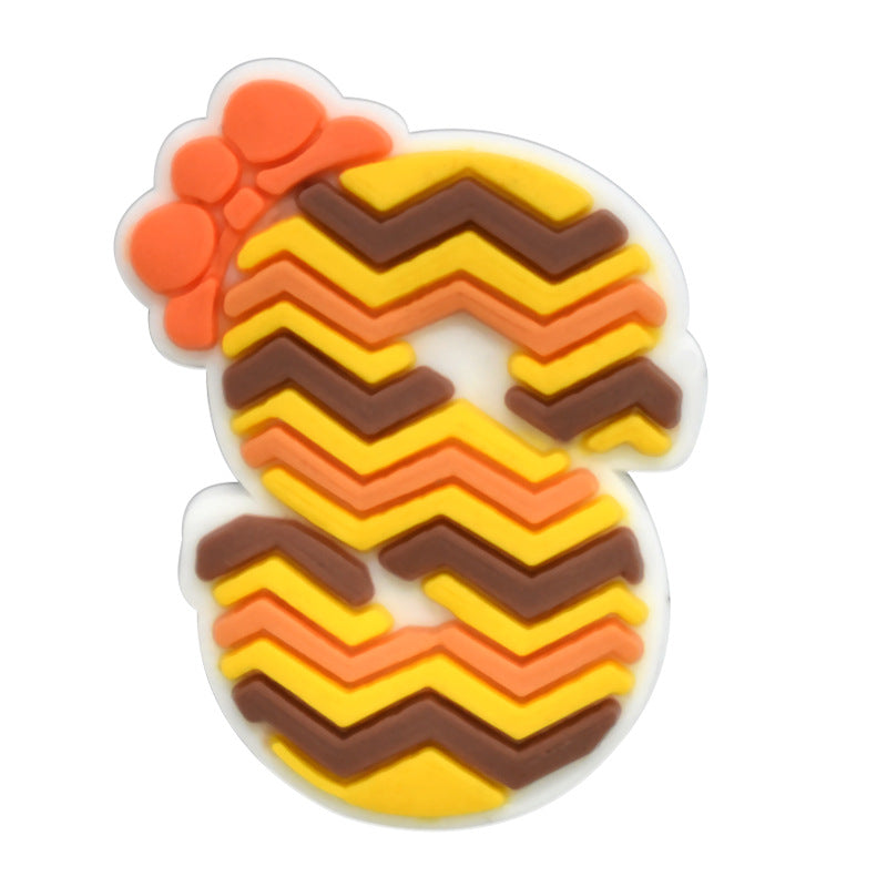 Thanksgiving Day 26pcs A-Z Letter Series Charms - For Crocs Shoes EVA Bogg Bag Accessories