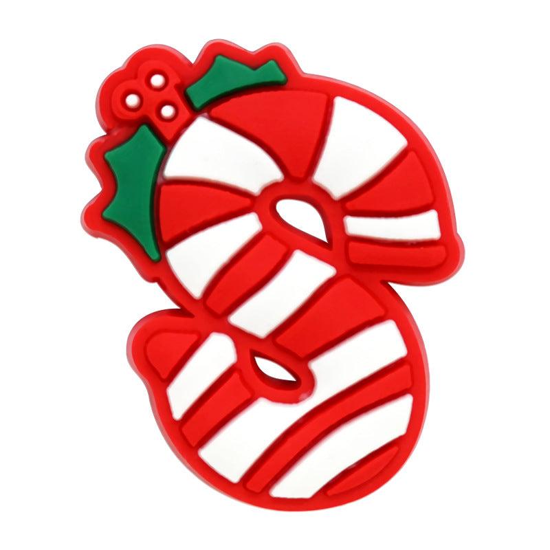 26pcs A-Z Letters Christmas Series Charms - For Crocs Shoes EVA Bogg Bag Accessories