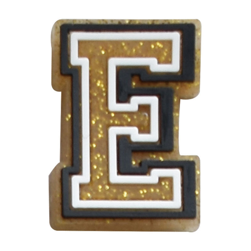 Gold 0-9 And 26pcs A-Z Letters Series Charms - For Crocs Shoes EVA Bogg Bag Accessories