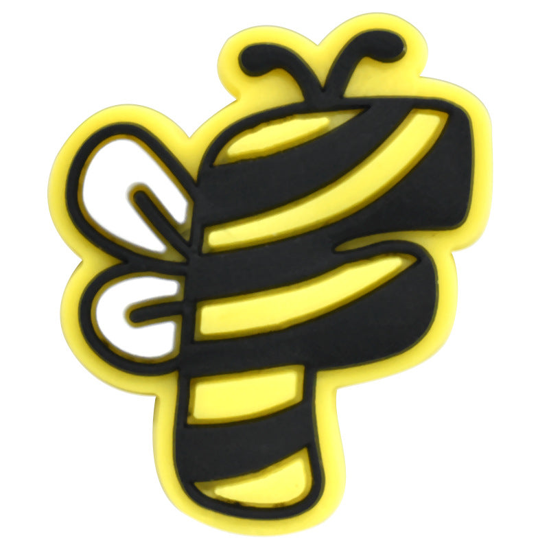 Bee 26pcs Letters Series Charms - For Crocs Shoes EVA Bogg Bag Accessories