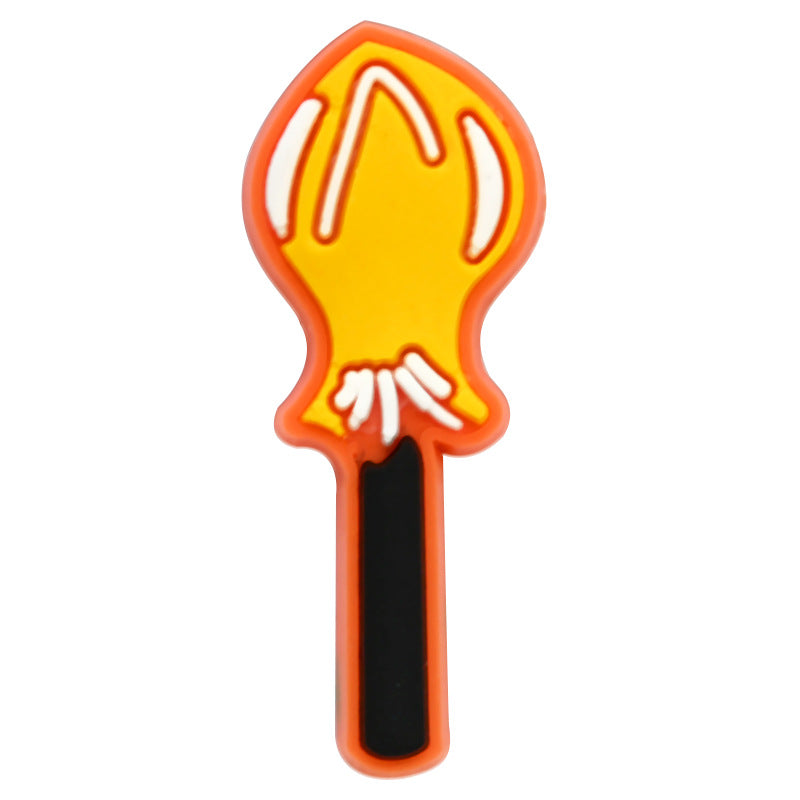 26pcs Letters Halloween Series Charms - For Crocs Shoes EVA Bogg Bag Accessories