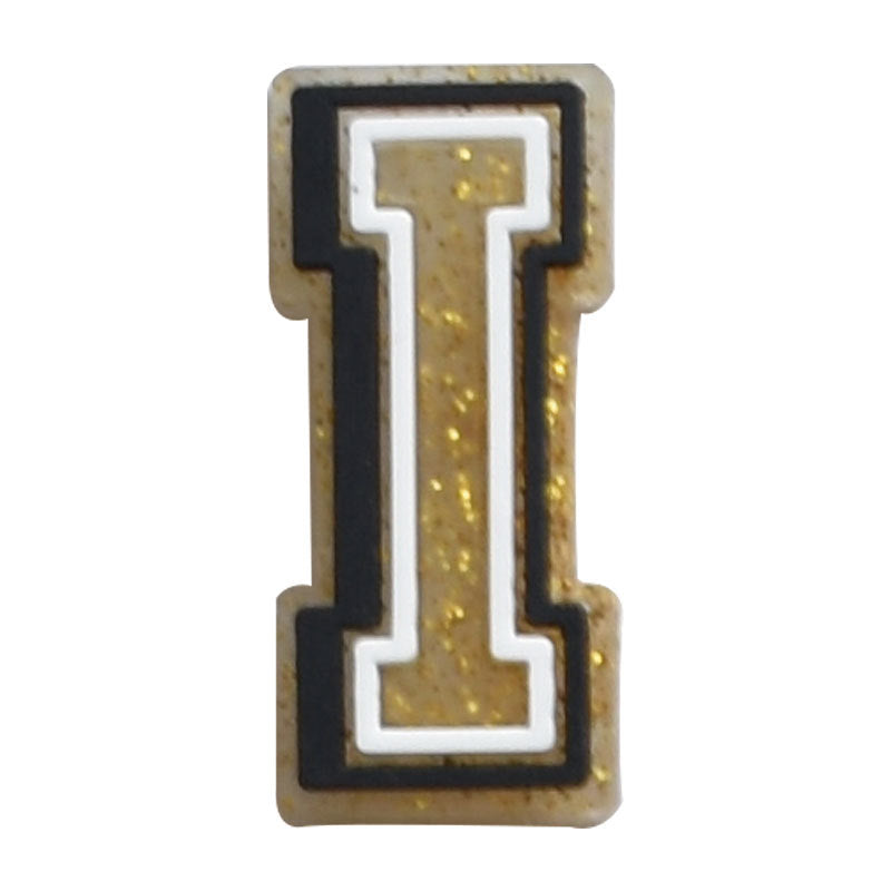 Gold 0-9 And 26pcs A-Z Letters Series Charms - For Crocs Shoes EVA Bogg Bag Accessories