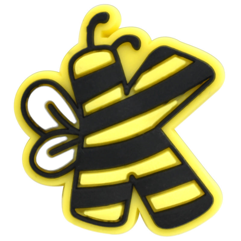 Bee 26pcs Letters Series Charms - For Crocs Shoes EVA Bogg Bag Accessories