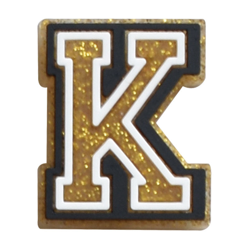 Gold 0-9 And 26pcs A-Z Letters Series Charms - For Crocs Shoes EVA Bogg Bag Accessories