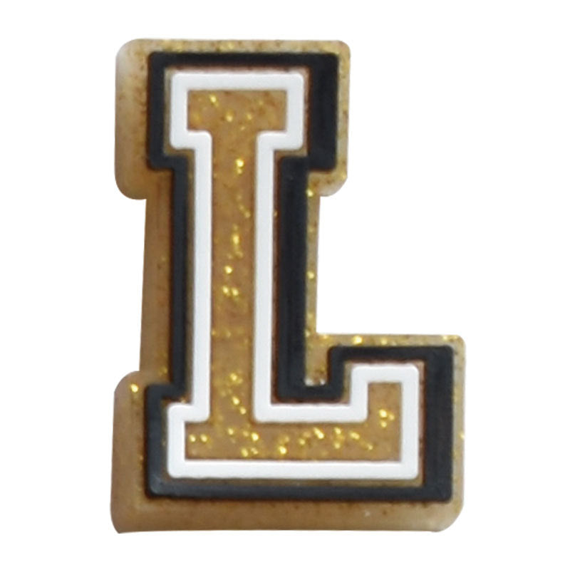 Gold 0-9 And 26pcs A-Z Letters Series Charms - For Crocs Shoes EVA Bogg Bag Accessories