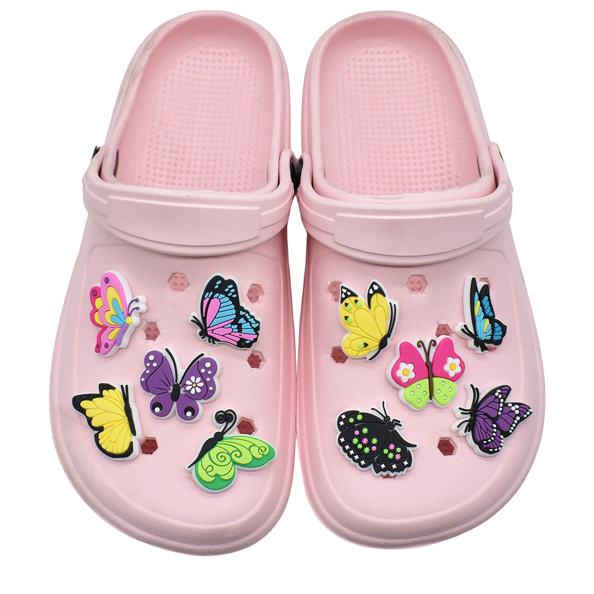 Butterfly Series Charms - For Crocs Shoes EVA Bogg Bag Accessories