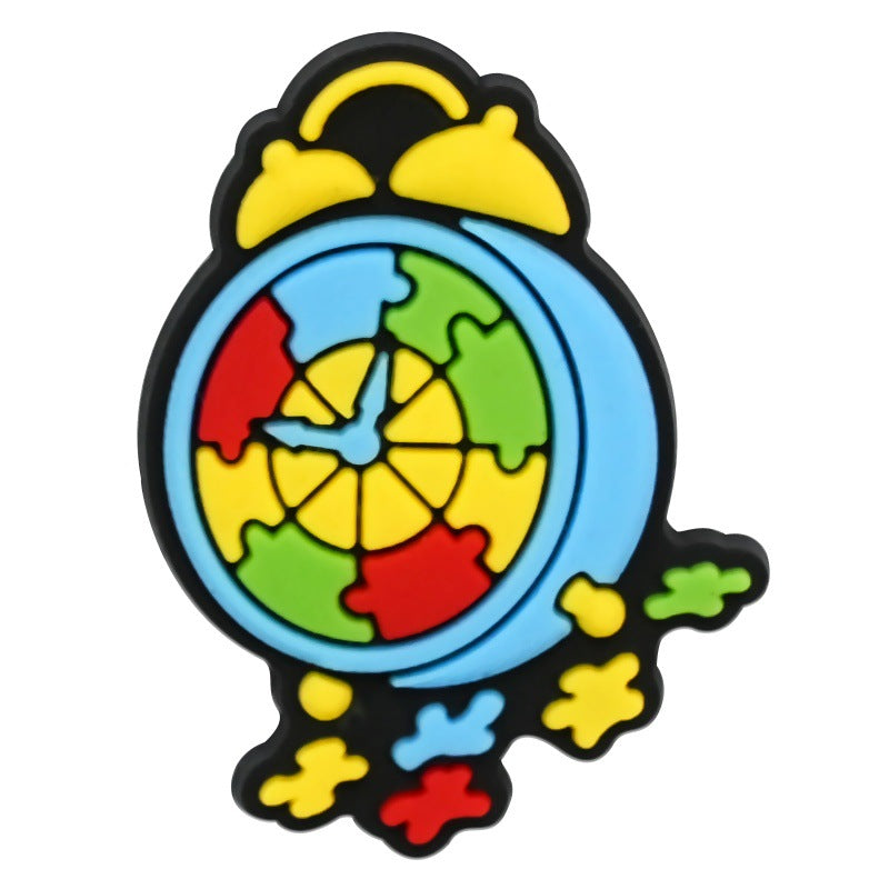 Autism Series Charms - For Crocs Shoes EVA Bogg Bag Accessories