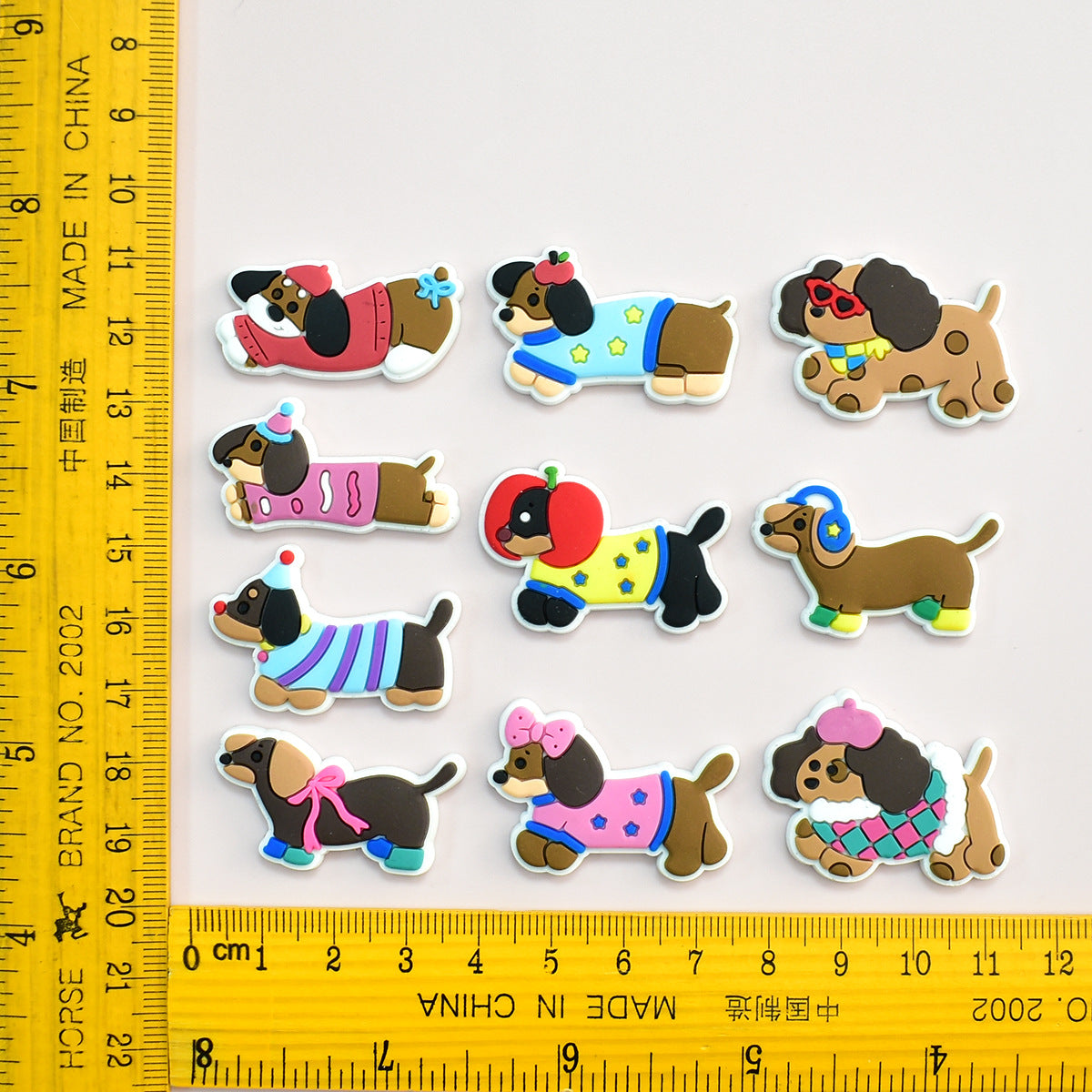 Puppy Series Charms - For Crocs Shoes EVA Bogg Bag Accessories