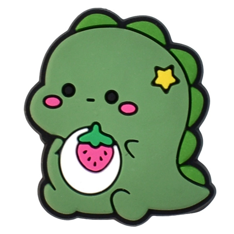 15pcs Cute Monster Cartoon DIY Ideas Series Charms - For Crocs Shoes EVA Bogg Bag Accessories