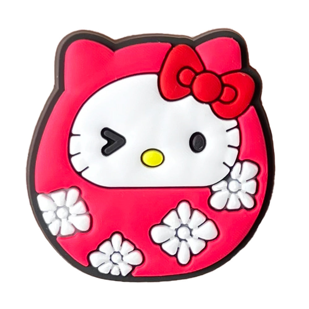 Hello Kitty Series Charms - For Crocs Shoes EVA Bogg Bag Accessories