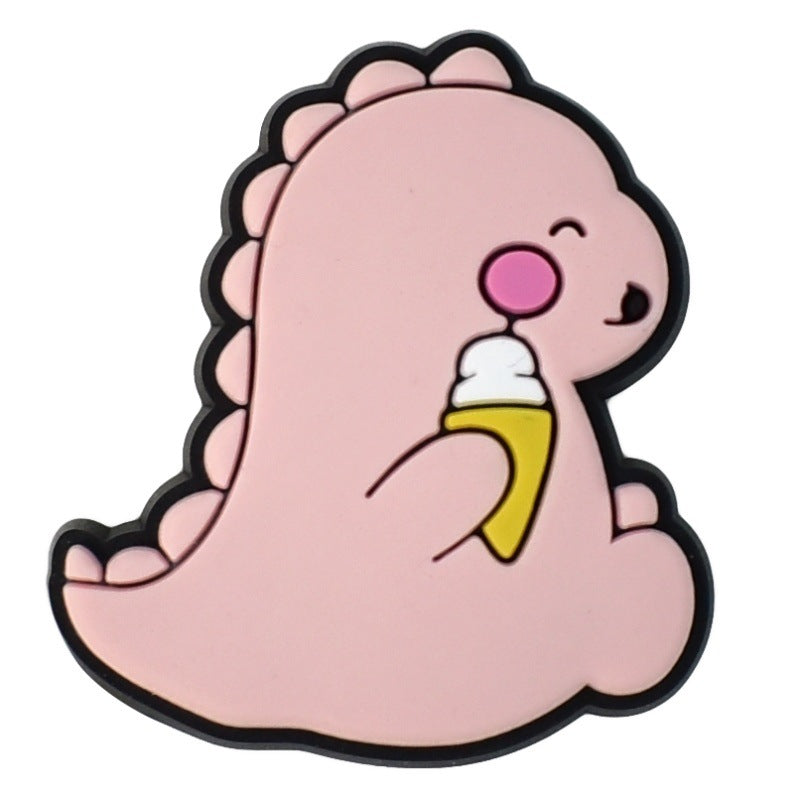 15pcs Cute Monster Cartoon DIY Ideas Series Charms - For Crocs Shoes EVA Bogg Bag Accessories