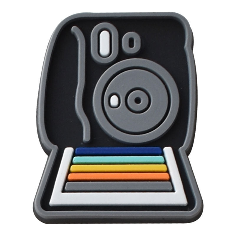 12Pcs Outdoor action camera DIY Ideas Series Charms - For Crocs Shoes EVA Bogg Bag Accessories