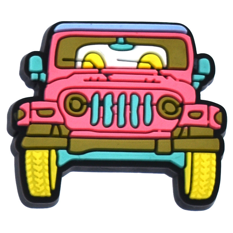 Dancing Girl Series Charms - For Crocs Shoes EVA Bogg Bag Accessories