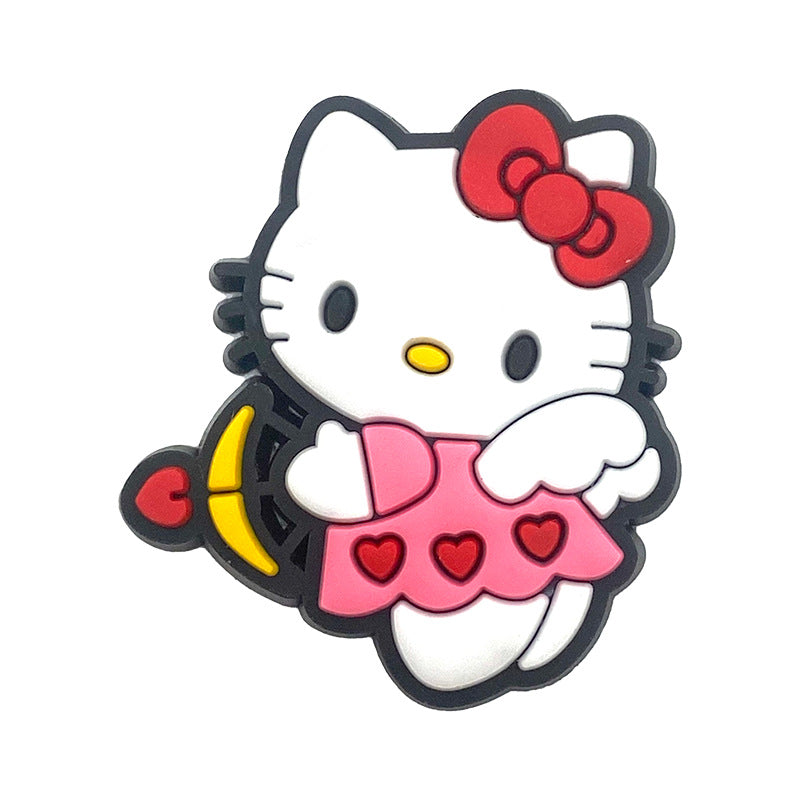 Hello Kitty Series Charms - For Crocs Shoes EVA Bogg Bag Accessories