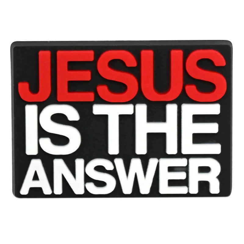 English phrase Series Charms - For Crocs Shoes EVA Bogg Bag Accessories